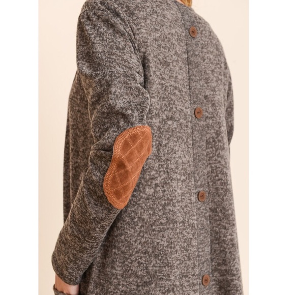 🍂 Open Front Cardigan Sweater - Picture 3 of 8